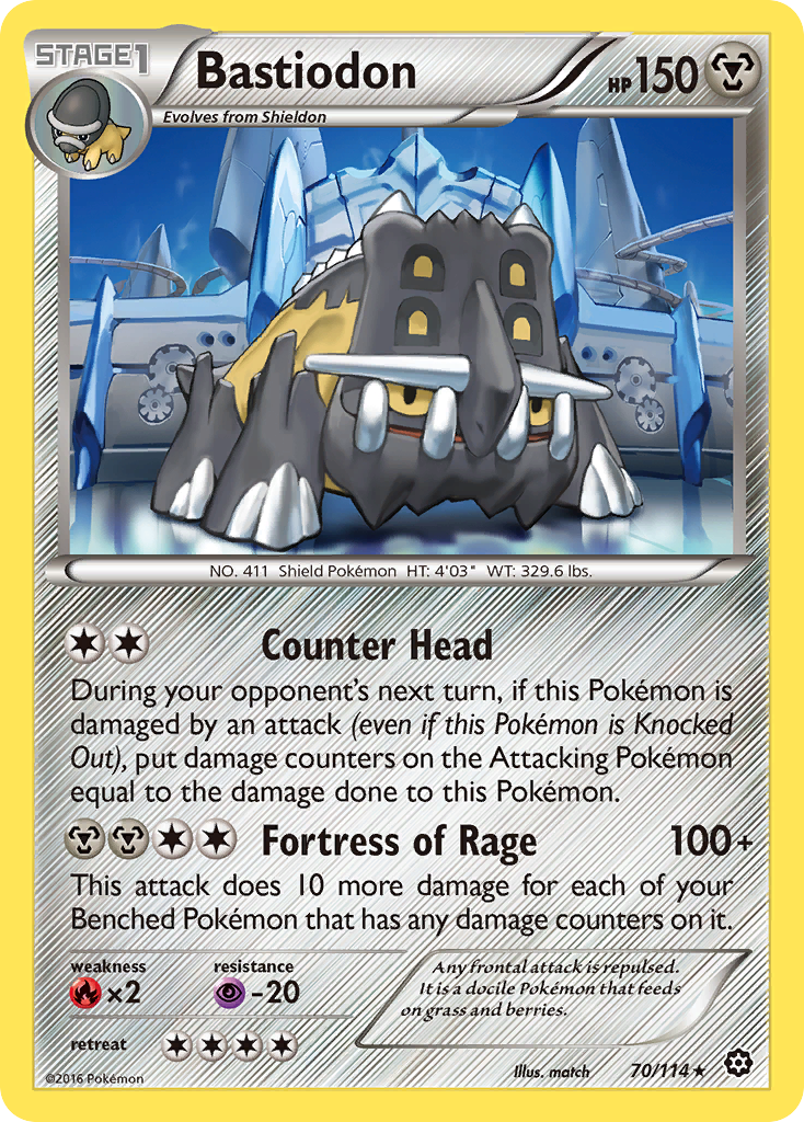 Bastiodon (70/114) [XY - Steam Siege]