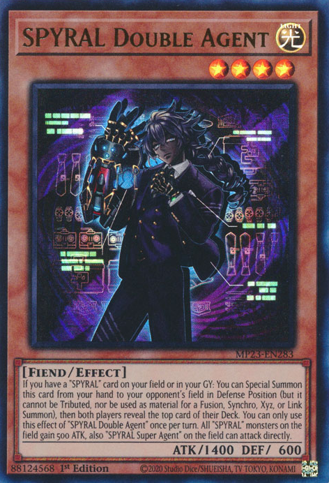 SPYRAL Double Agent (MP23-EN283) [25th Anniversary Tin: Dueling Heroes Mega Pack]