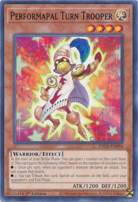 Performapal Turn Trooper [ETCO-EN094] Common — Darkhold Games