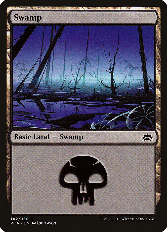 Swamp (142) [Planechase Anthology]