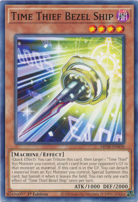 Time Thief Bezel Ship (MP20-EN038) [2020 Tin of Lost Memories]