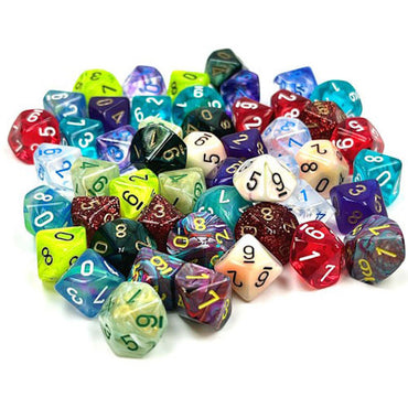 Assorted Dice - Mini - Polyhedral D10