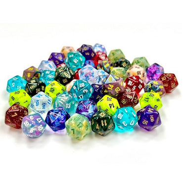 Assorted Dice - Mini - Polyhedral D20