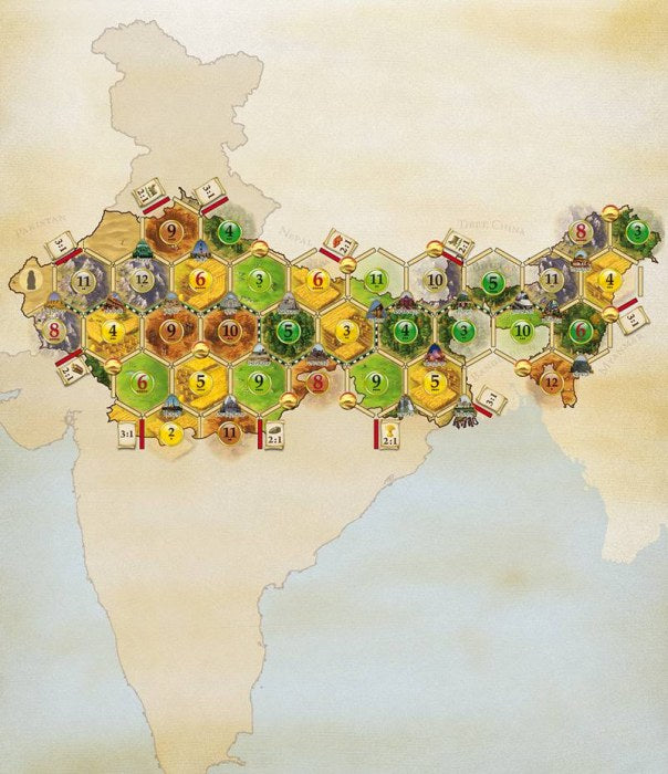 Catan Scenario: Rickshaw Run
