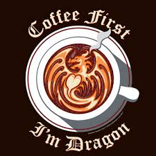 Coffee First Dragon T-Shirt