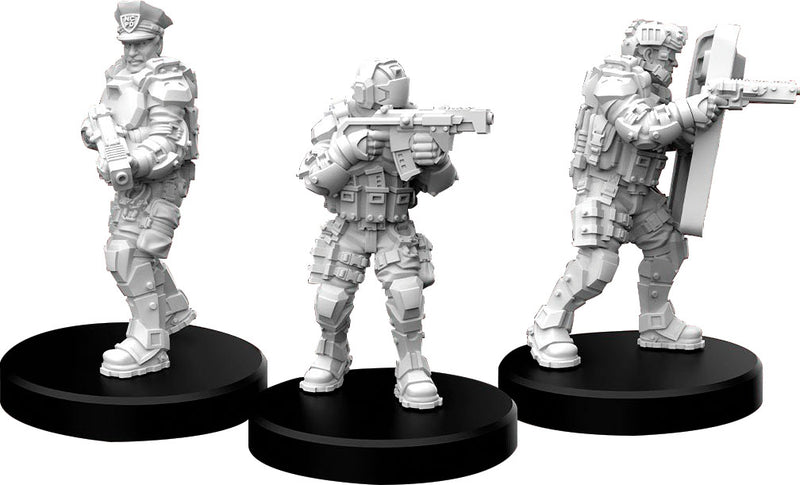 Cyberpunk Red RPG: Lawmen  A Miniatures