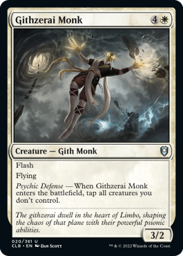 Githzerai Monk [Commander Legends: Battle for Baldur's Gate]