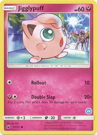 Jigglypuff (22) (21/111) [SM Trainer Kit: Alolan Sandslash & Alolan Ninetales]