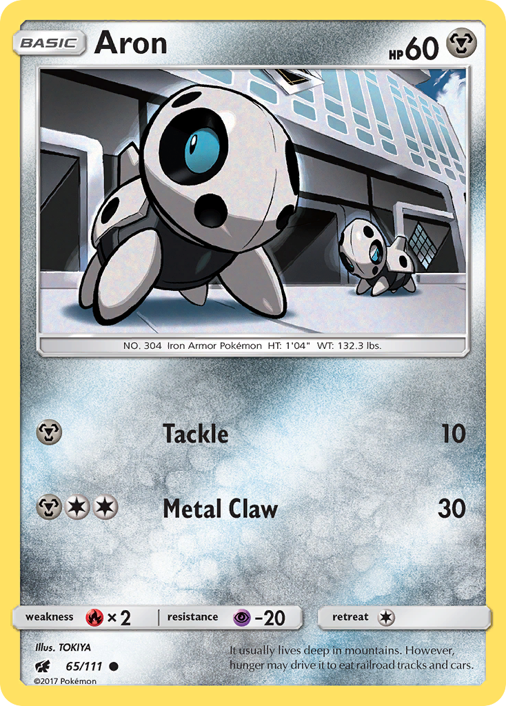 Aron (65/111) [SM - Crimson Invasion]