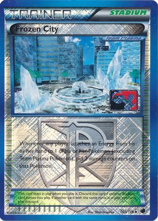 Frozen City (Team Plasma) - 100/116 (League Promo) (100/116) [League & Championship Cards]