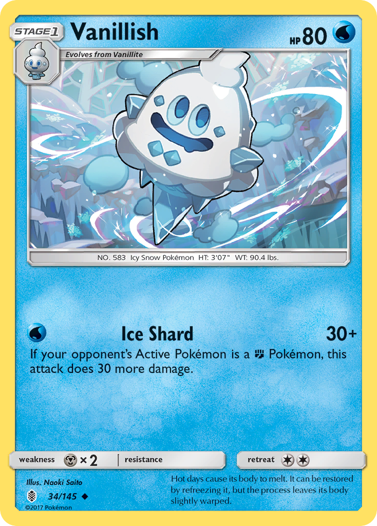 Vanillish (34/145) [SM - Guardians Rising]