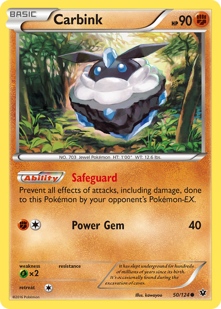 Carbink (50) (50/124) [XY - Fates Collide]