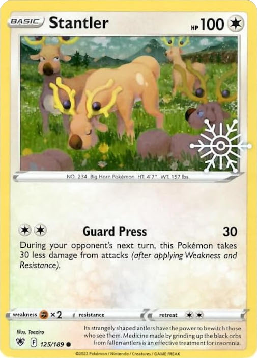 Stantler - 125/189 (Holiday Calendar) (125/189) [Miscellaneous Cards & Products]