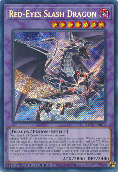 Red-Eyes Slash Dragon (LDS1-EN014) [Legendary Duelists: Season 1]