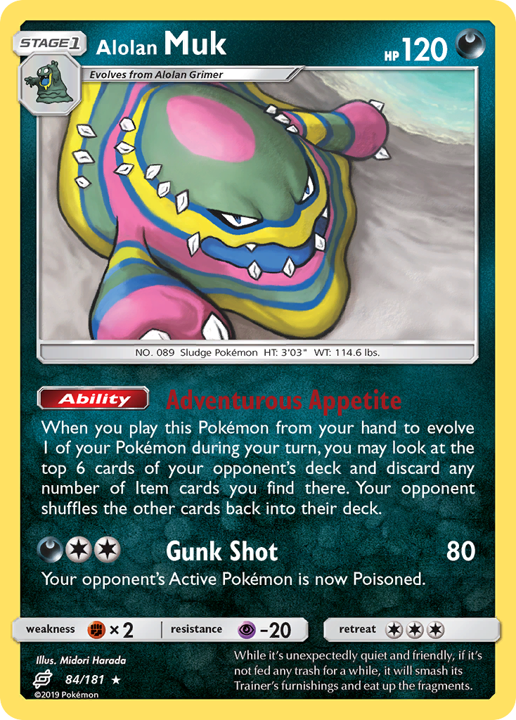 Alolan Muk (84/181) [SM - Team Up]