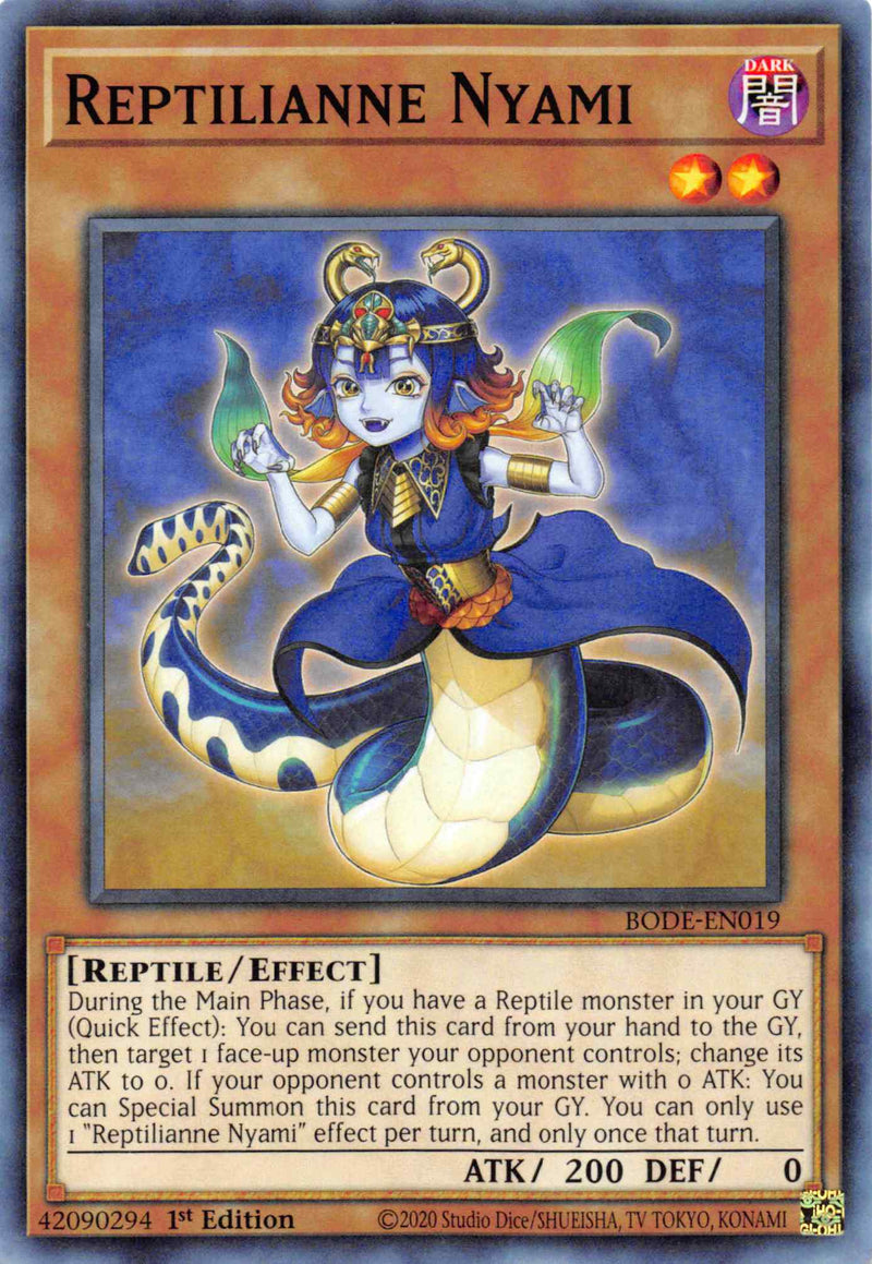 Reptilianne Nyami (BODE-EN019) [Burst of Destiny]