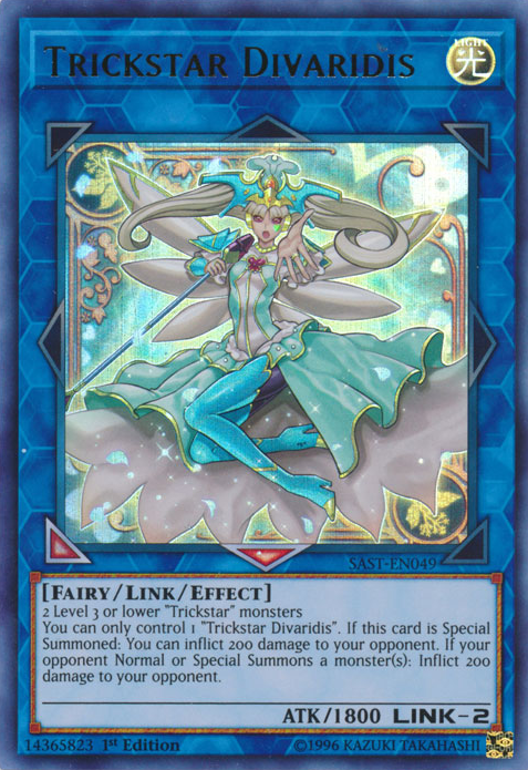 Trickstar Divaridis [SAST-EN049] Ultra Rare — Darkhold Games