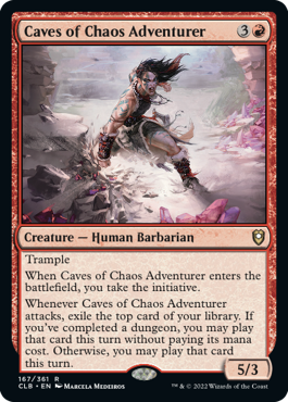 Caves of Chaos Adventurer [Commander Legends: Battle for Baldur's Gate]