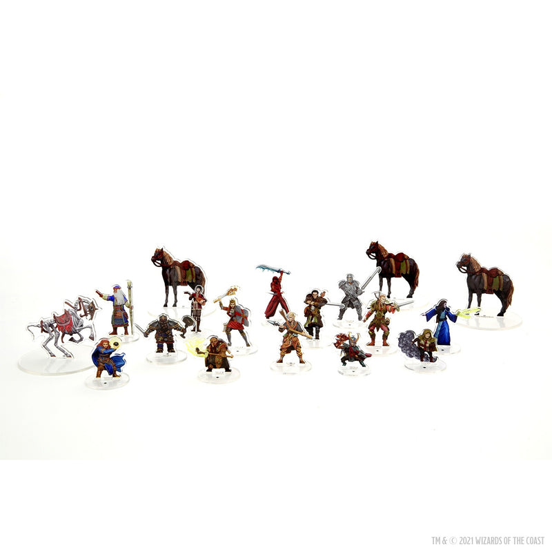 D&D Idols of the Realms: Essentials 2D Miniatures – Player Character Pack