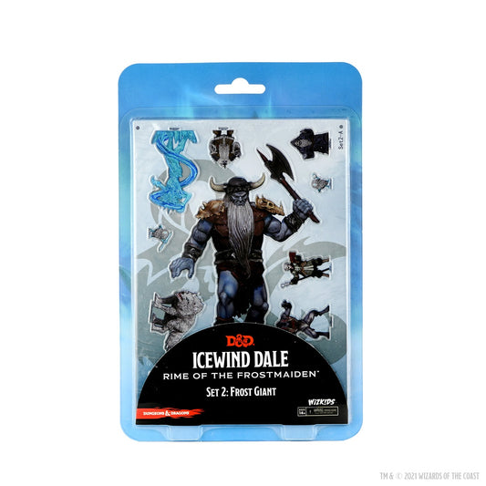 D&D Idols of the Realms Miniatures: Icewind Dale: Rime of the Frostmaiden –2D Frost Giant