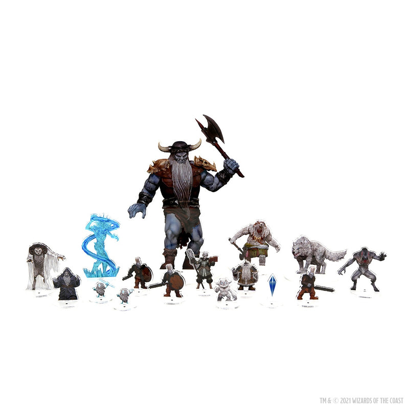 D&D Idols of the Realms Miniatures: Icewind Dale: Rime of the Frostmaiden –2D Frost Giant