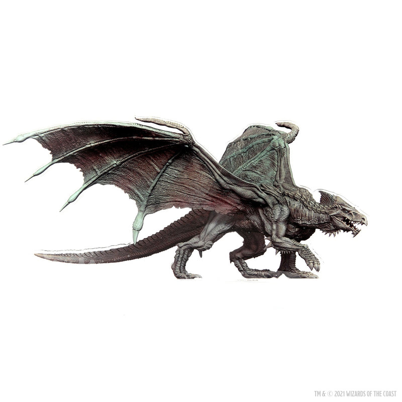 D&D Idols of the Realms Miniatures: Icewind Dale: Rime of the Frostmaiden – Young Adult White Dragon