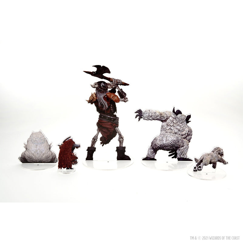 D&D Idols of the Realms Miniatures: Icewind Dale: Rime of the Frostmaiden – 2D Frost Giant Skeleton
