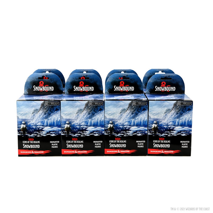 Dungeons And Dragons: Icons Of The Realms Miniatures Booster Brick 19 Snowbound