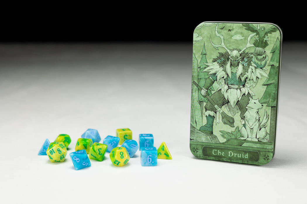 Class-Specific Dice Set: Druid (Pathfinder and 5E)