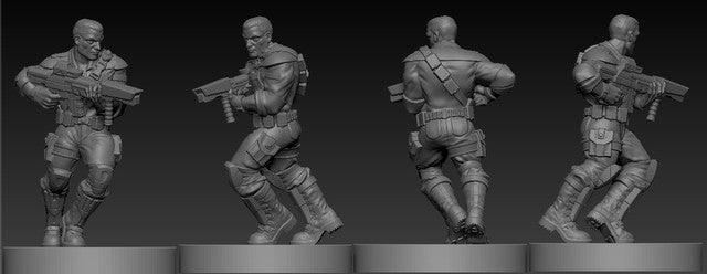 G.I. JOE Roleplaying Game Hero Miniatures Set 1