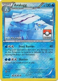 Avalugg - 31/106 (Pokemon League) [2nd Place] (031/106) [League & Championship Cards]