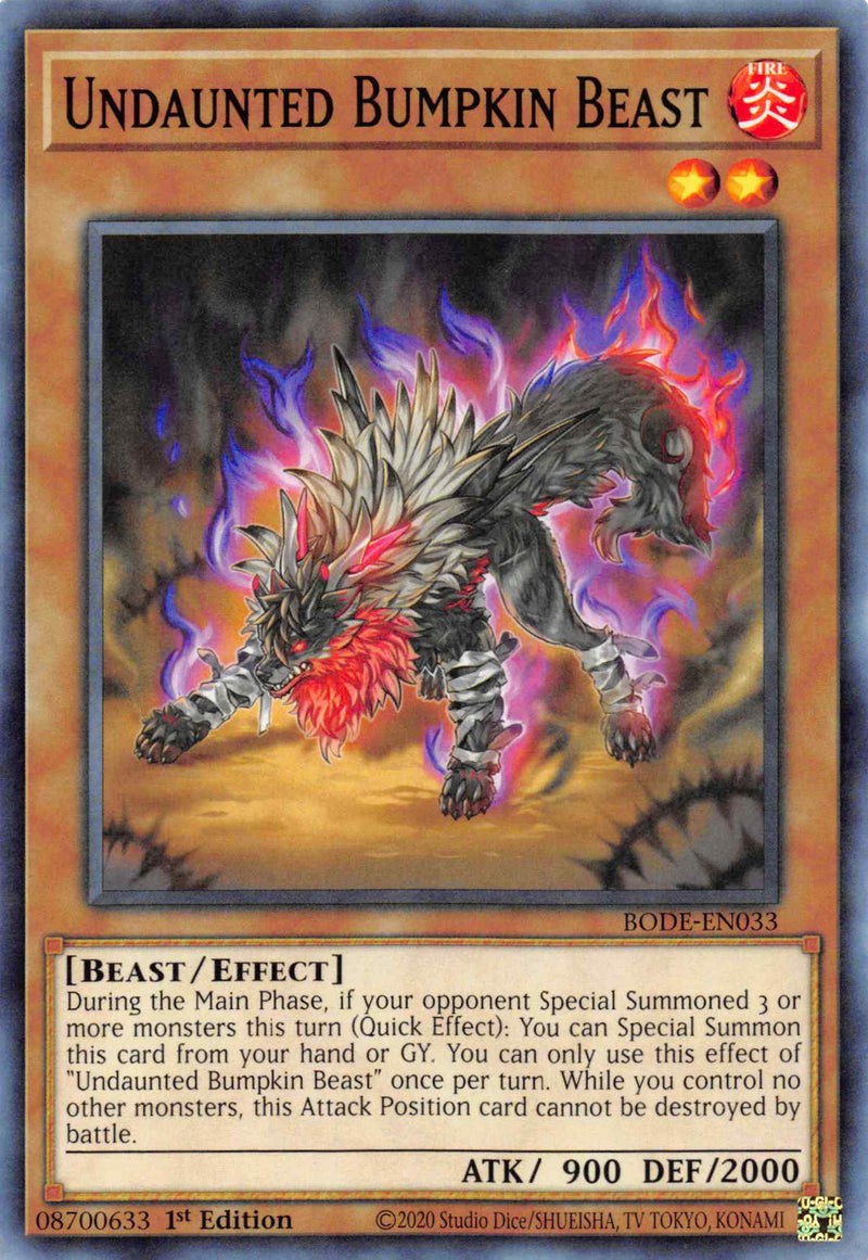 Undaunted Bumpkin Beast (BODE-EN033) [Burst of Destiny]