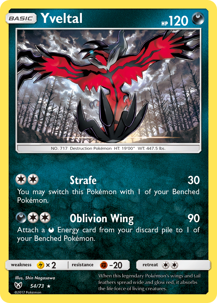 Yveltal (54/73) [Shining Legends]