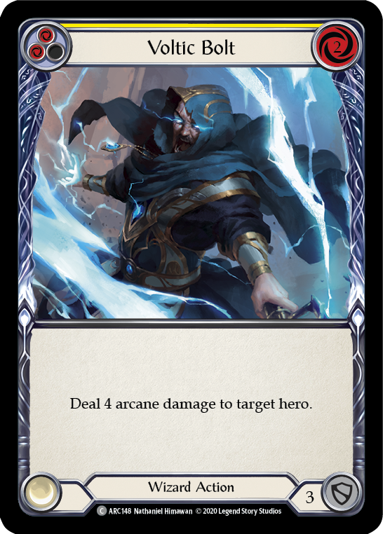 Voltic Bolt (Yellow) (ARC148) [Arcane Rising]