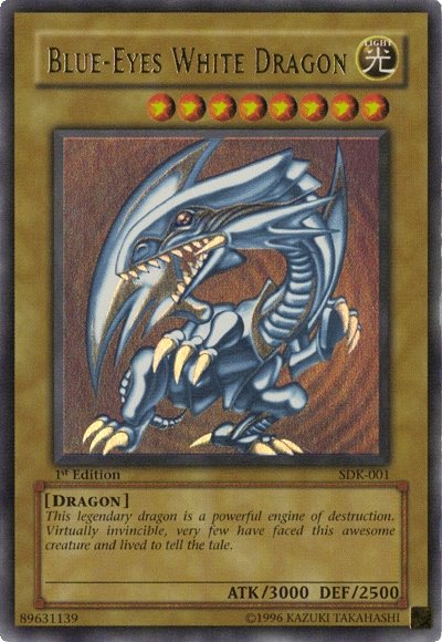 yugioh cards blue eyes dragon Blue-Eyes Abyss - RA01-EN016 Super Rare the Saga of Blue Blue-Eyes White Dragon, the White