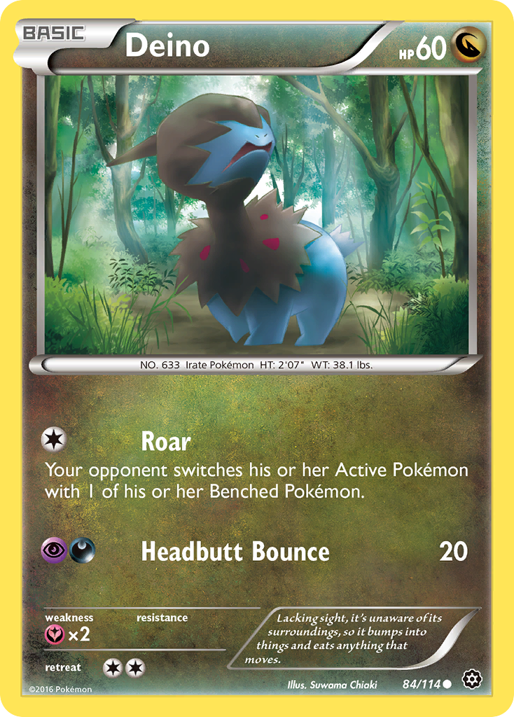 Deino (84/114) [XY - Steam Siege]