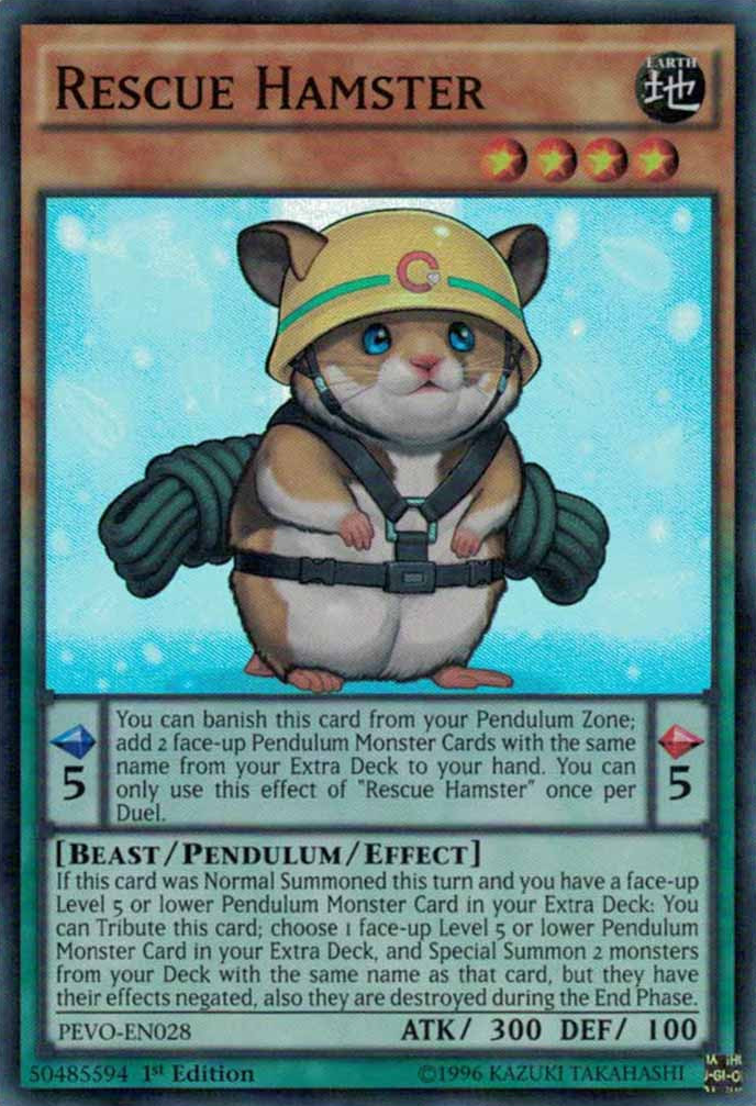 Rescue Hamster (PEVO-EN028) [Pendulum Evolution]