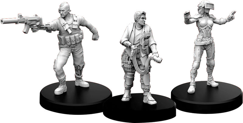 Cyberpunk Red RPG: Edgerunners A Miniatures