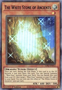 The White Stone of Ancients (Blue) (LDS2-EN013) [Legendary Duelists: Season 2]