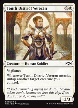 Tenth District Veteran [Ravnica Allegiance]