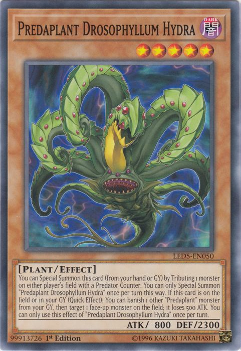 Predaplant Drosophyllum Hydra (LED5-EN050) [Legendary Duelists: Immortal Destiny]