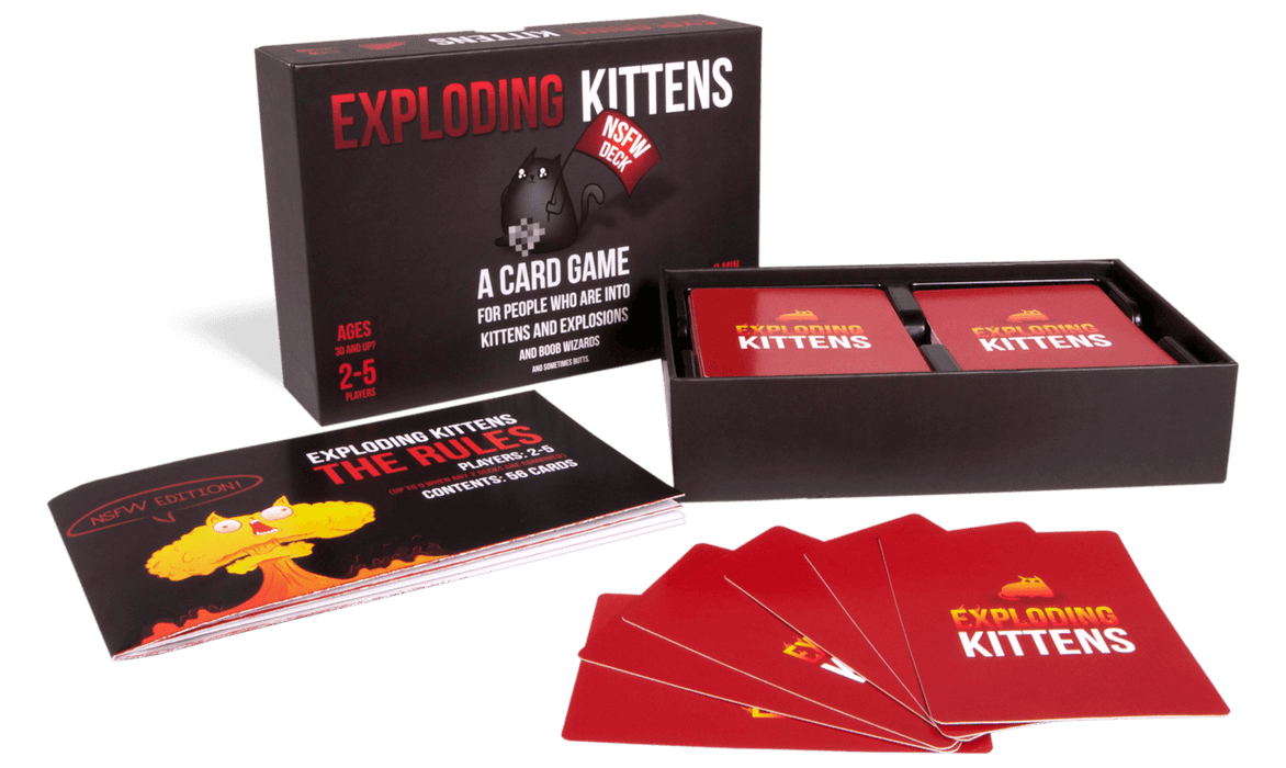 Exploding Kittens NSFW Edition