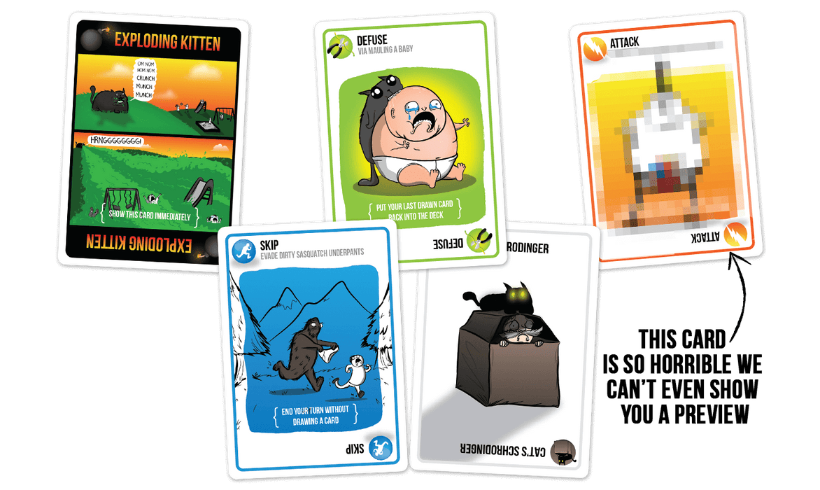 Exploding Kittens NSFW Edition