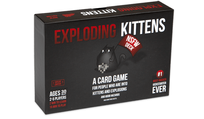 Exploding Kittens NSFW Edition