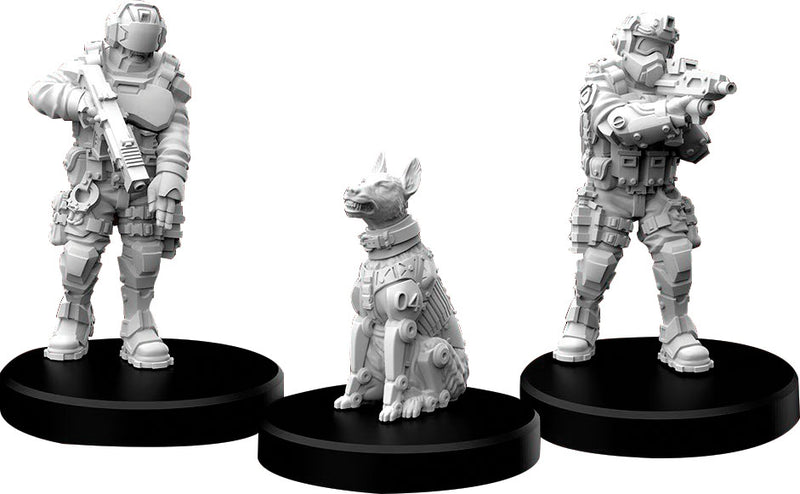 Cyberpunk Red RPG: Lawmen B Miniatures
