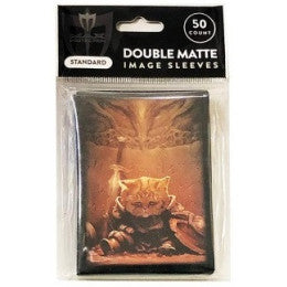 End Of Things - SAD KITTY -50ct DOUBLE MATTE Art Deck Protector Sleeves
