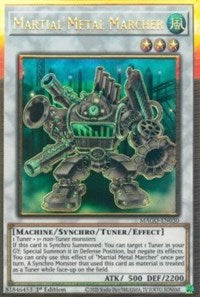 Martial Metal Marcher (MAGO-EN030) [Maximum Gold]
