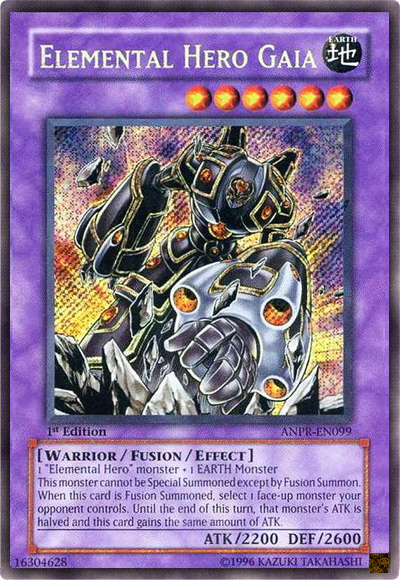 Elemental Hero Gaia [ANPR-EN099] Secret Rare — Darkhold Games