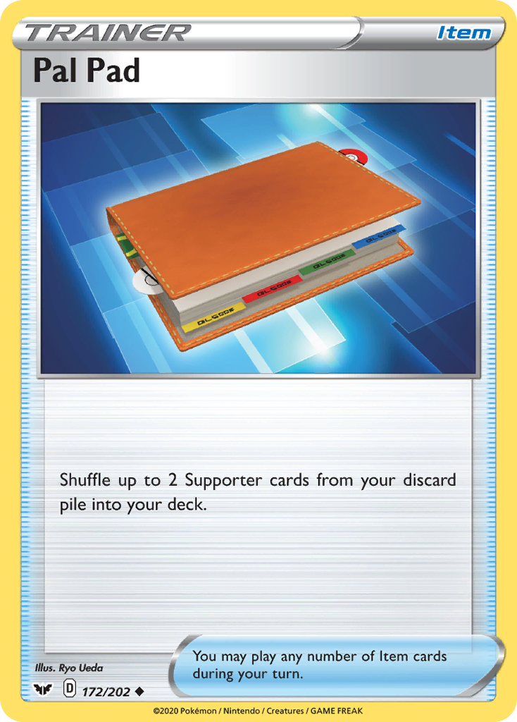 Pal Pad (172/202) [SWSH01: Sword & Shield Base Set]