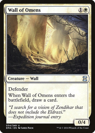 Wall of Omens [Eternal Masters]